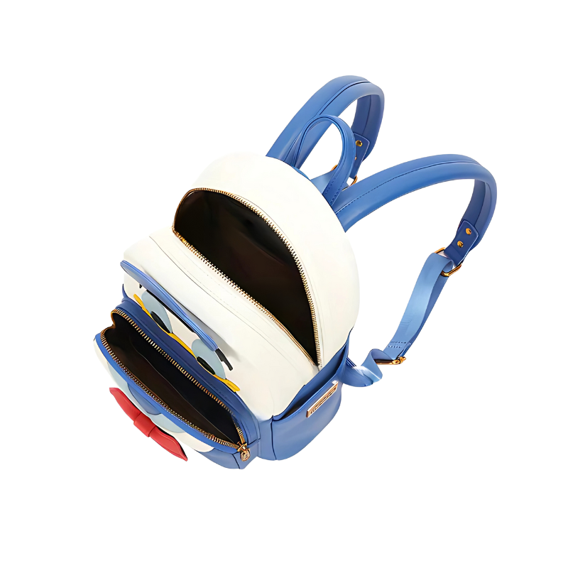 Mochila Escolar Pato Donald de Couro 3