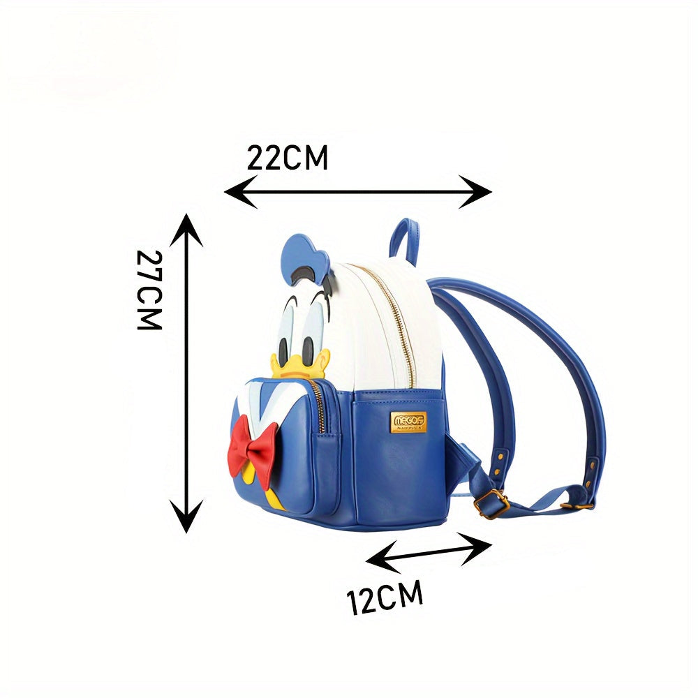 Mochila Escolar Pato Donald de Couro 4