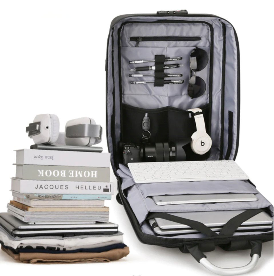 Mochila Executiva Antifurto TSA com Cadeado para Notebook 10