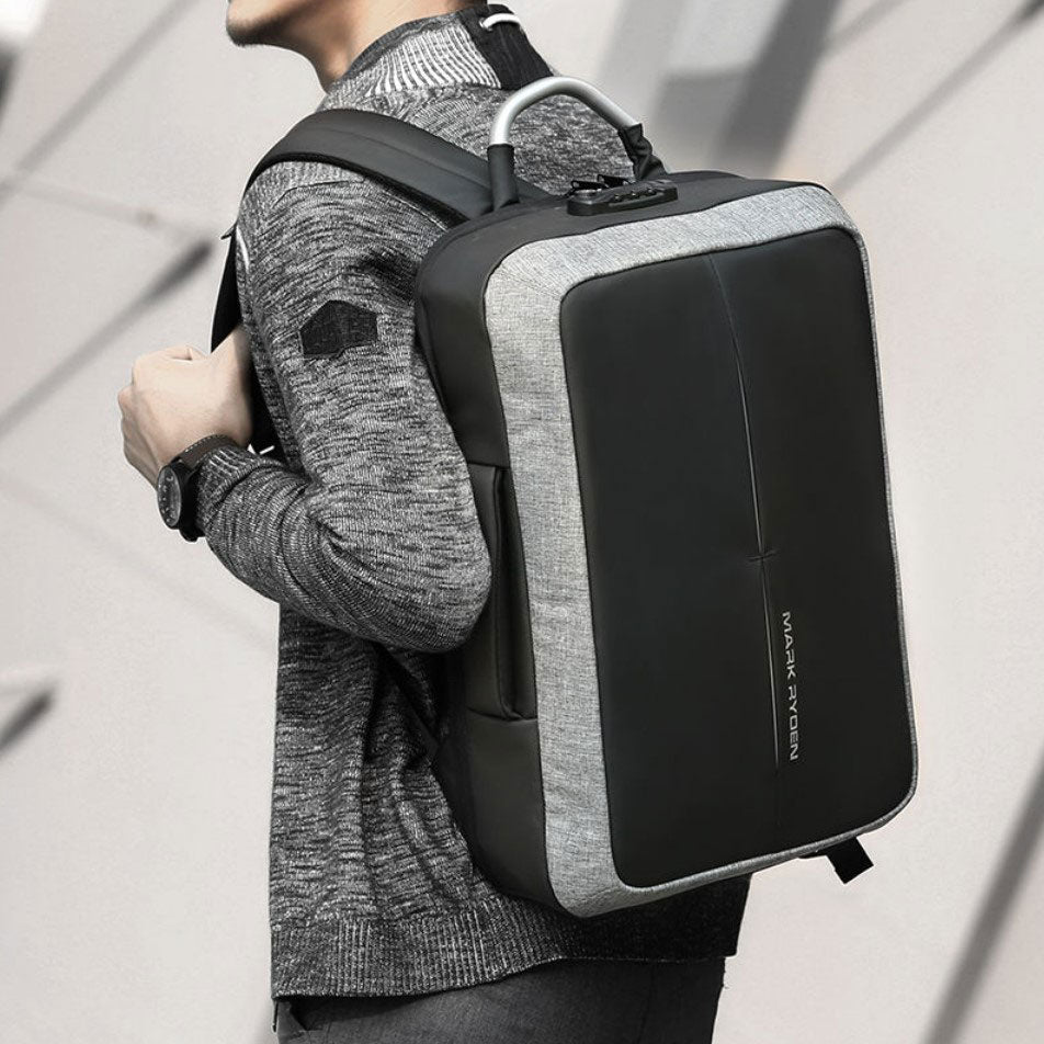 Mochila Executiva Antifurto TSA com Cadeado para Notebook 7