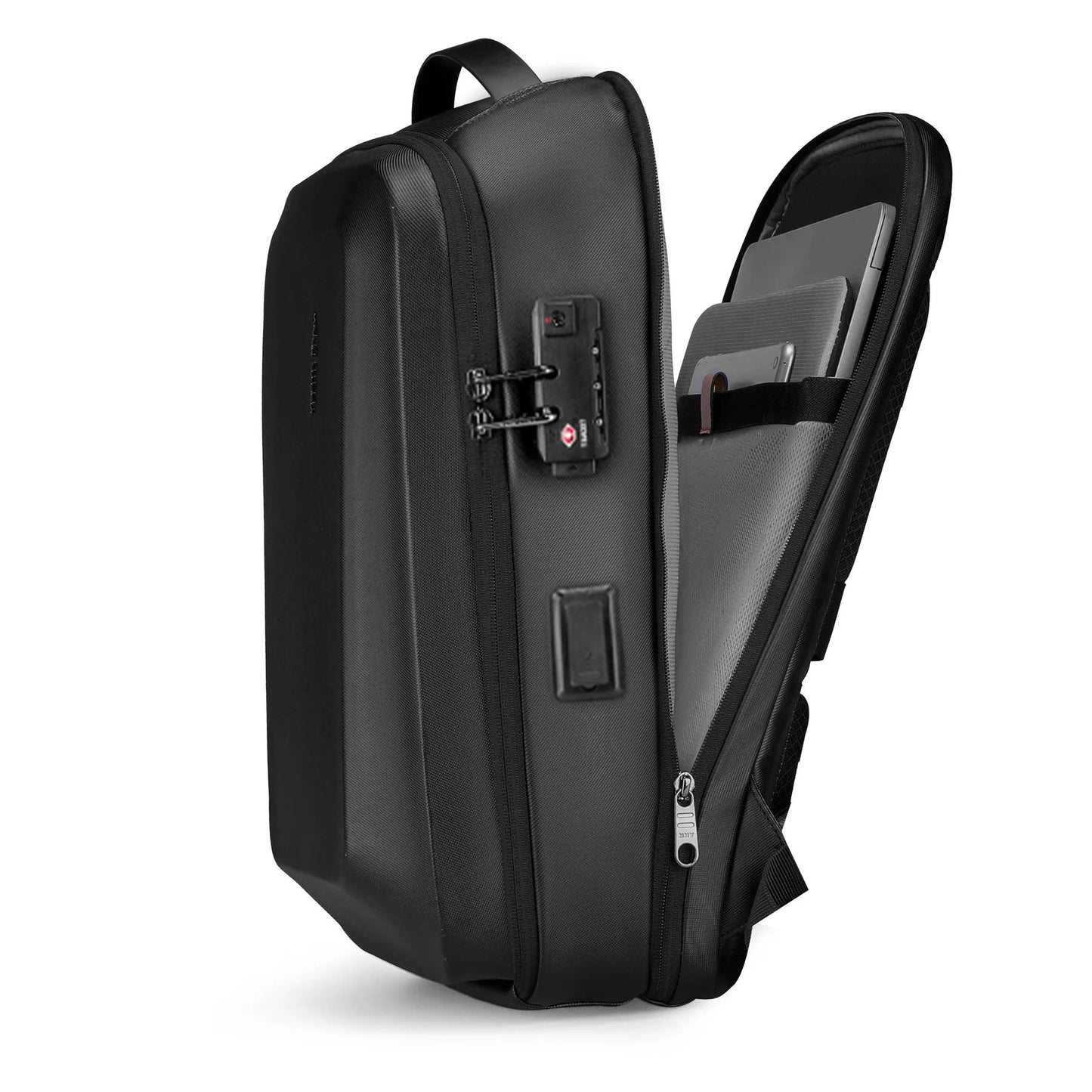 Mochila Executiva Notebook 15" Porta USB Black Orion 3