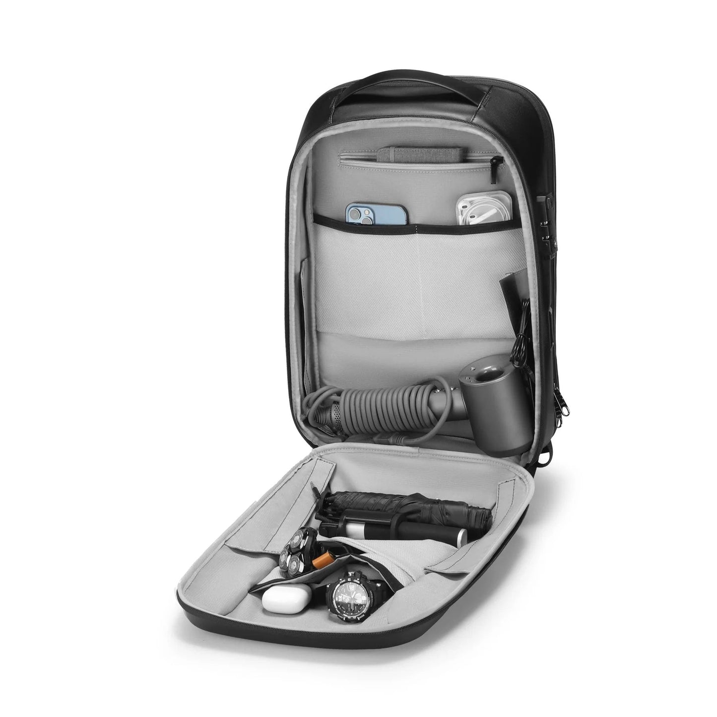 Mochila Executiva Notebook 15" Porta USB Black Orion 5