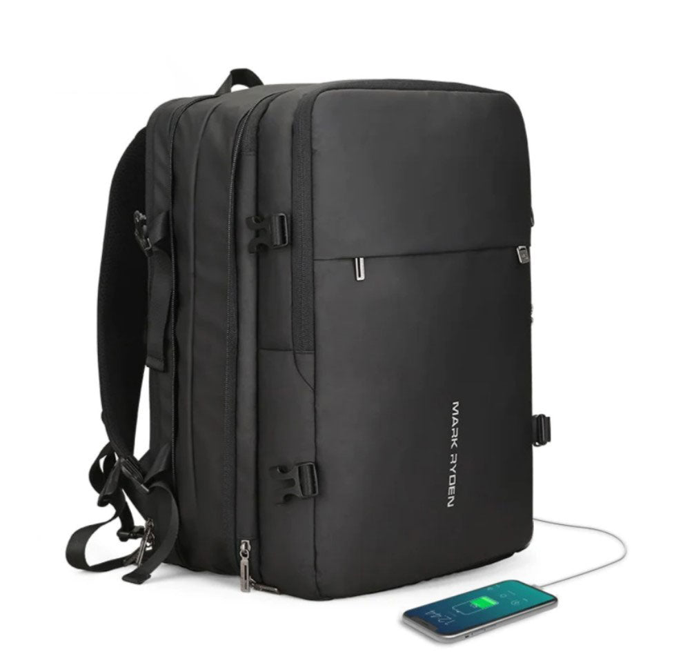 Mochila Expansível 22L a 37L Executiva de Viagem para Notebook 17" Solstice