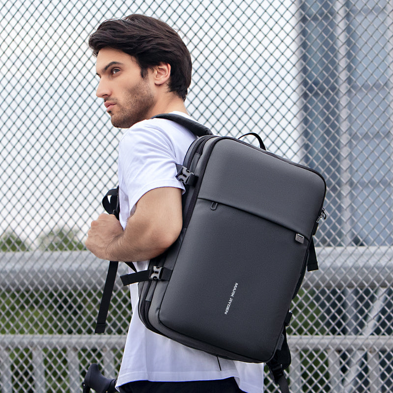 Mochila Expansível 22L a 37L Executiva de Viagem para Notebook 17" Solstice 12