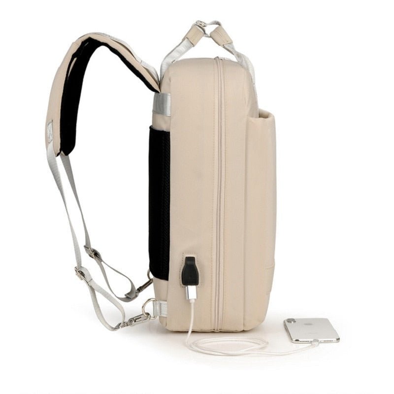 Mochila Feminina Notebook Impermeável Carry 4