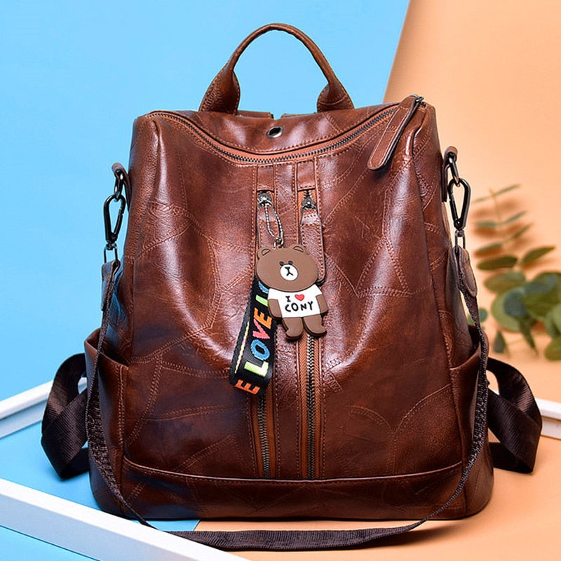 Mochila Feminina de Couro - LisaBag 3