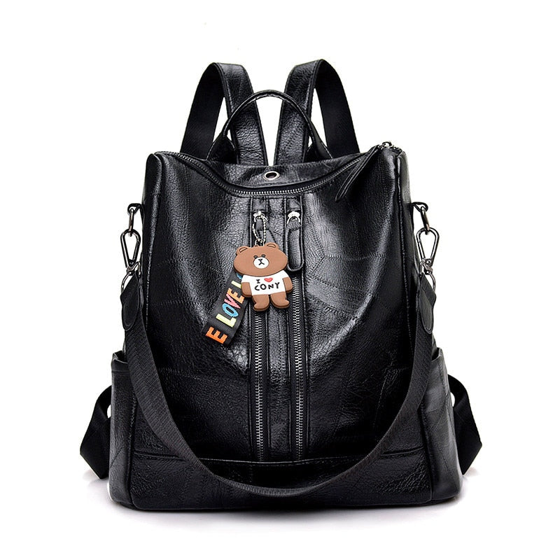 Mochila Feminina de Couro - LisaBag 6