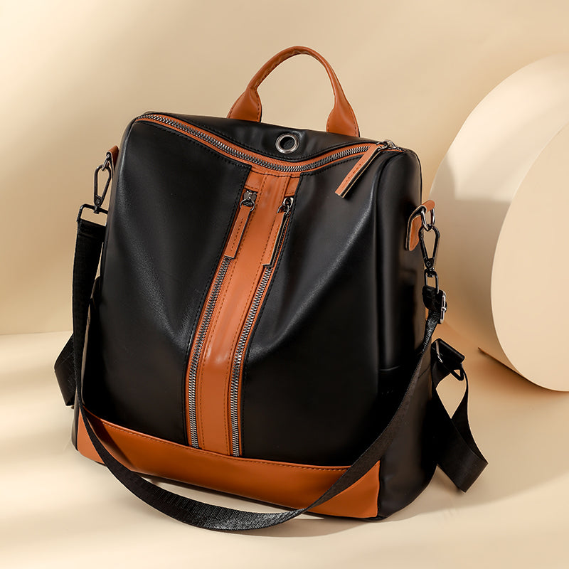 Mochila Feminina de Couro Fashion Bag 4