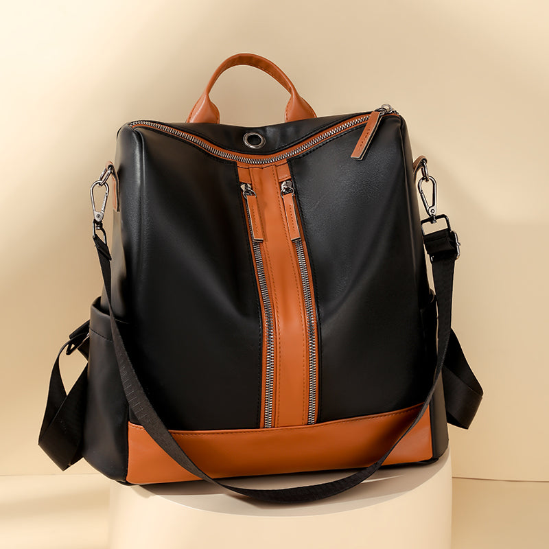 Mochila Feminina de Couro Fashion Bag 5