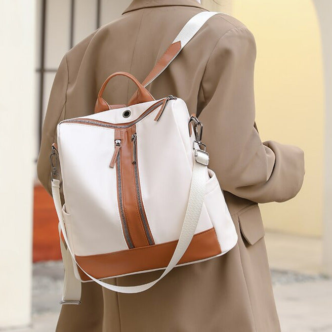Mochila Feminina de Couro Fashion Bag 6