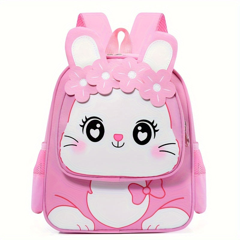 Mochila Infantil Coelho com Bolso para Garrafa 4