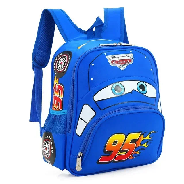 Mochila Infantil Escolar Carros 3D