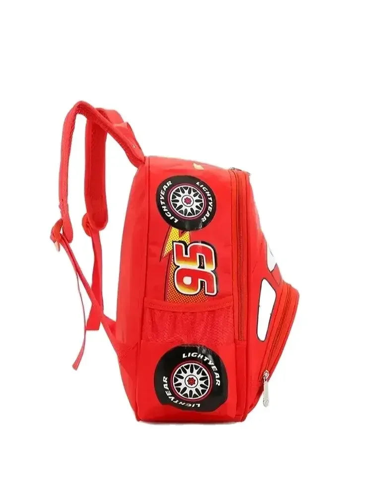 Mochila Infantil Escolar Carros 3D 3