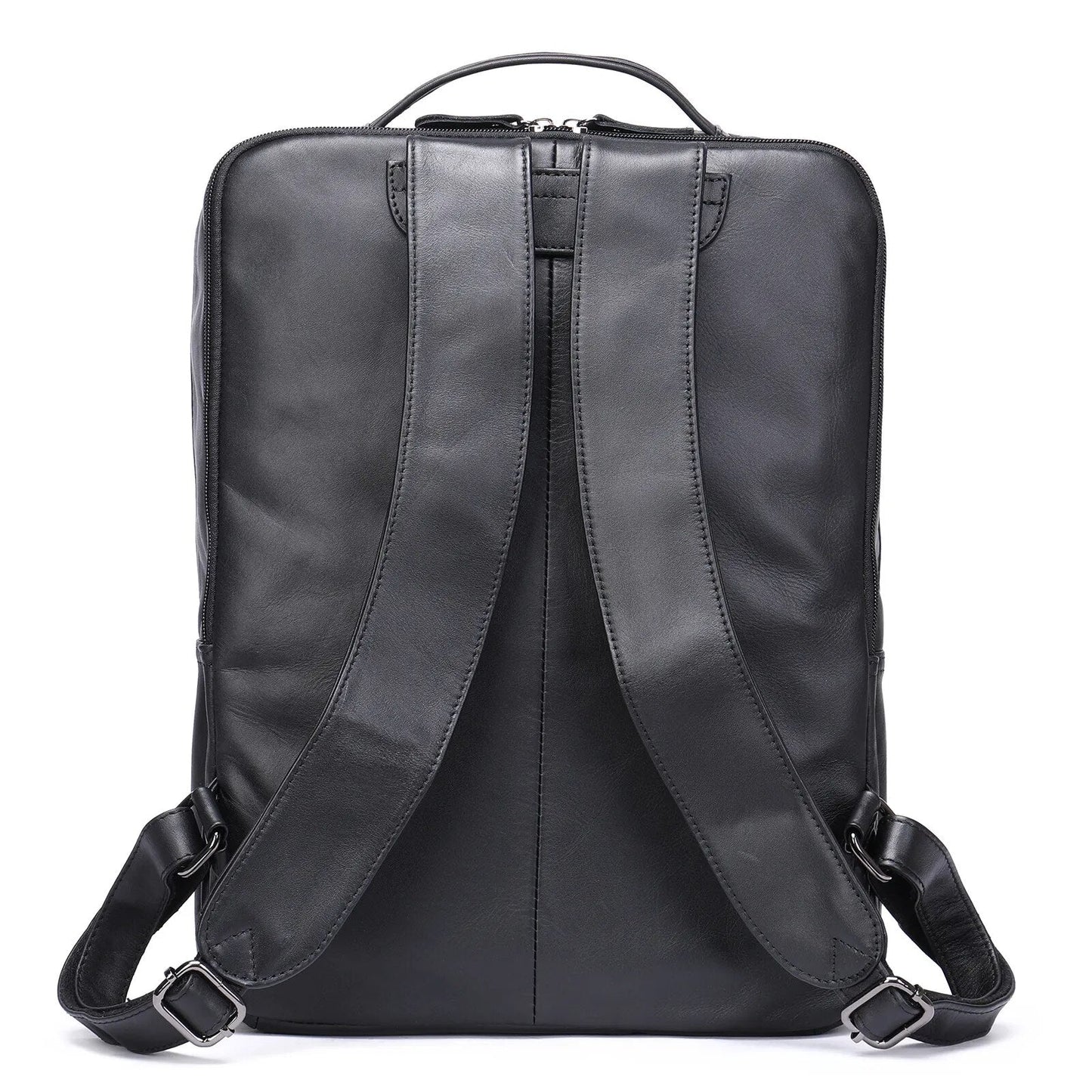 Mochila Masculina de Couro Becker Notebook 14 4