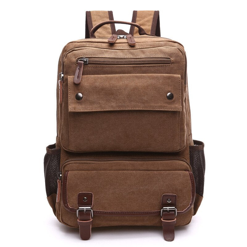 Mochila Masculina de Couro Grande Adventure 3