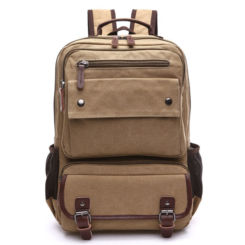 Mochila Masculina de Couro Grande Adventure 4