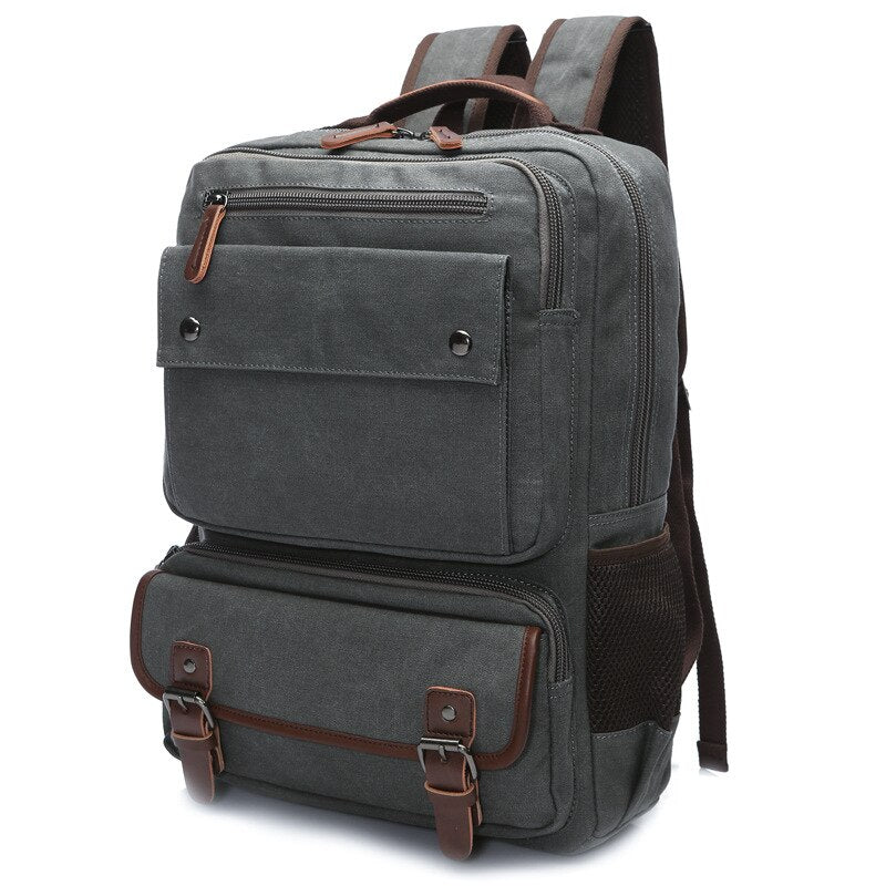 Mochila Masculina de Couro Grande Adventure 6