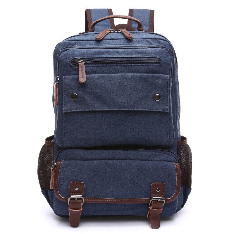 Mochila Masculina de Couro Grande Adventure 8