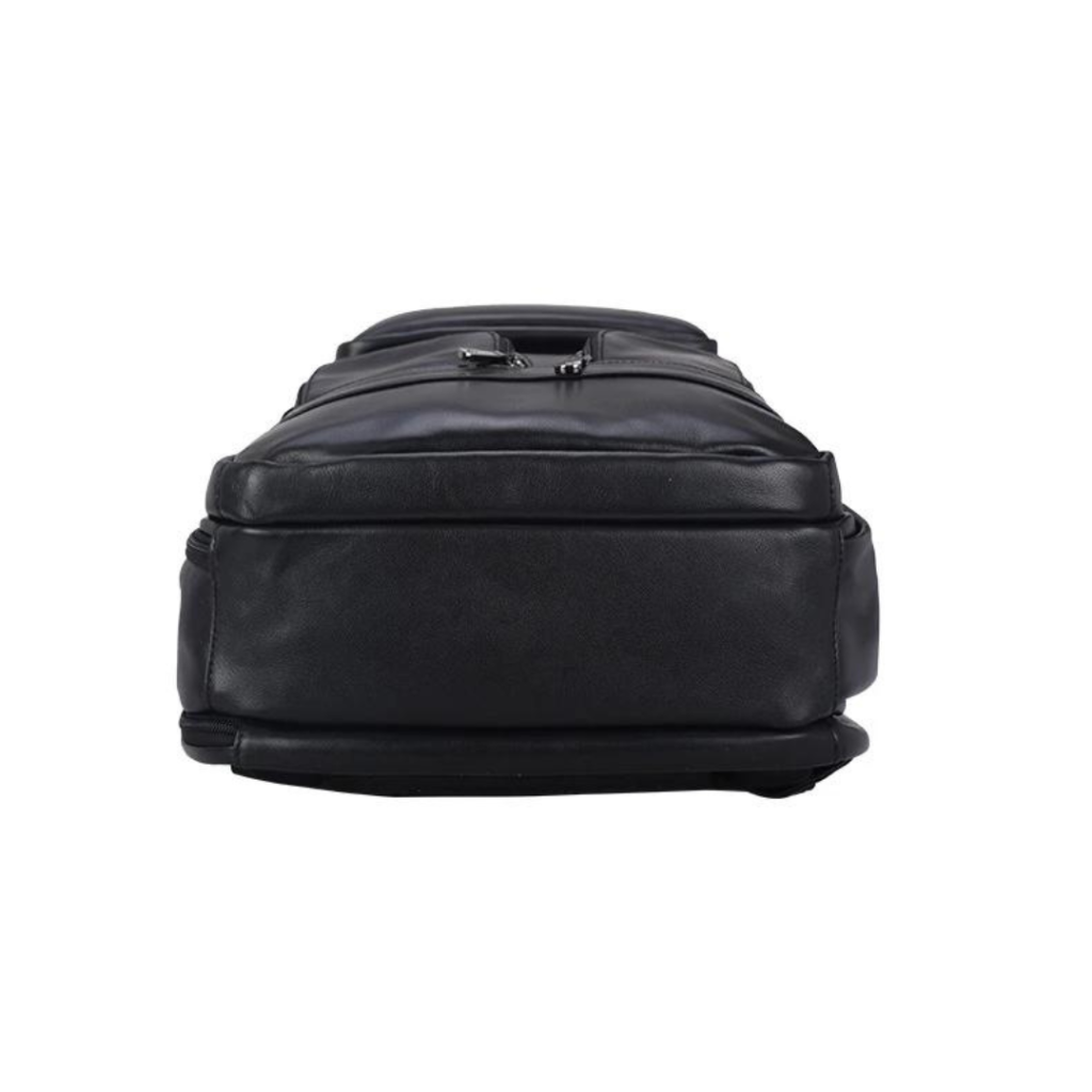Mochila Masculina de Couro Notebook 17" Lyon 5
