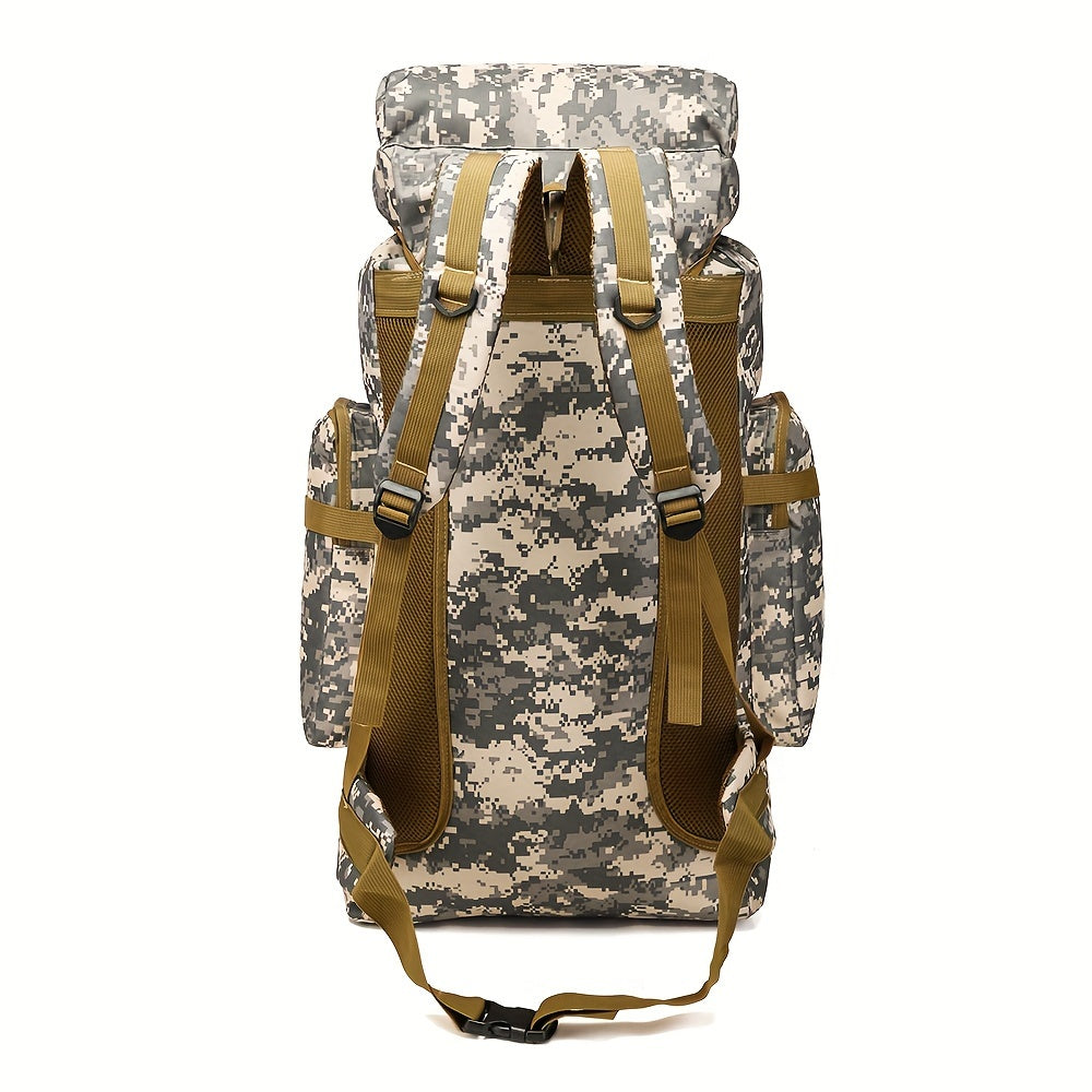 Mochila Tática Impermeável 80L Acampamento 8