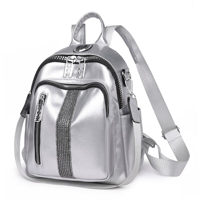 Mochila de Couro Feminina Fashion Bag 5