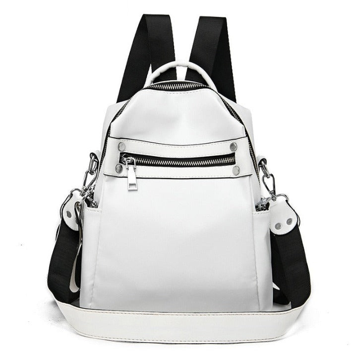 Mochila de Couro Feminina À Prova D' Água Mayse 11