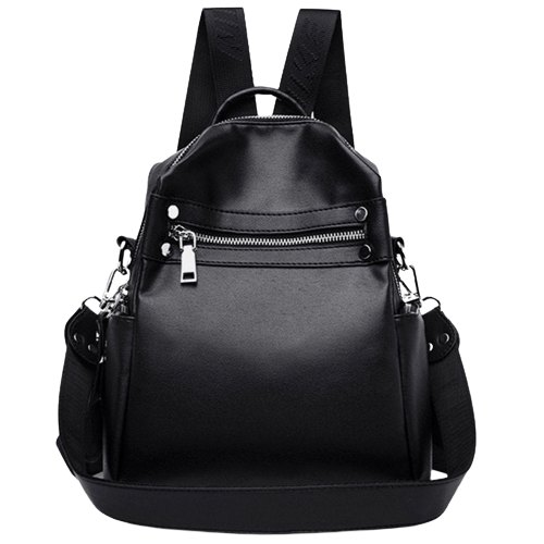 Mochila de Couro Feminina À Prova D' Água Mayse 9