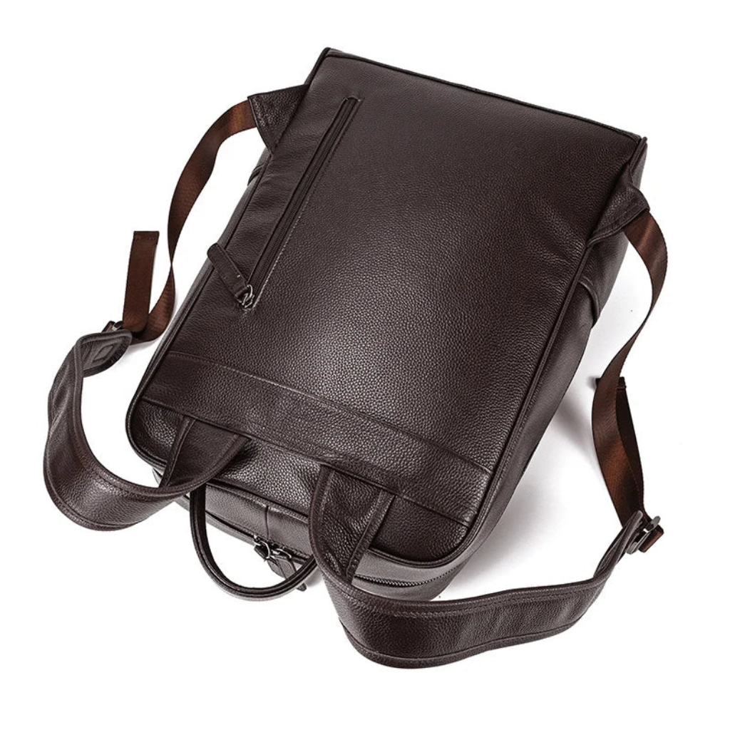 Mochila de Couro Legitimo para Notebook 15.6 Vinci 11