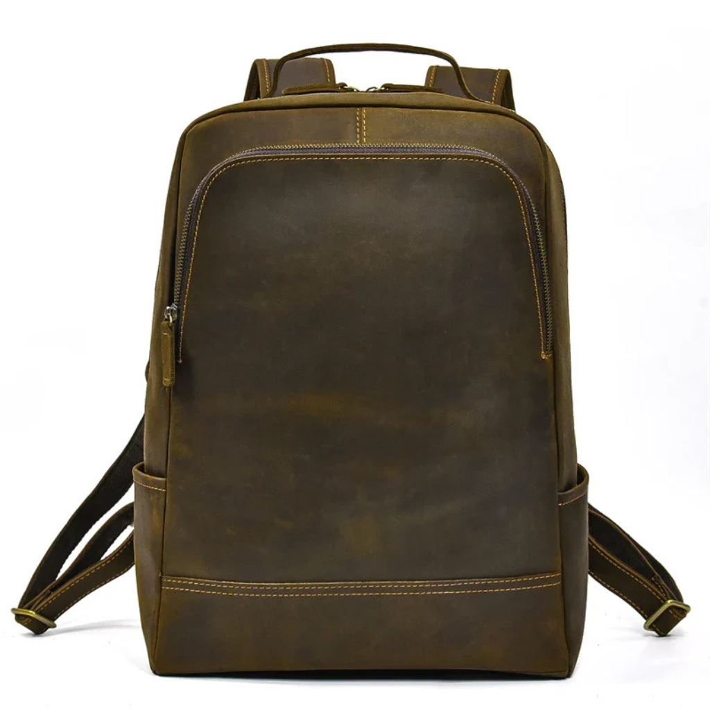 Mochila de Couro Legitimo para Notebook 15.6 Vinci 13