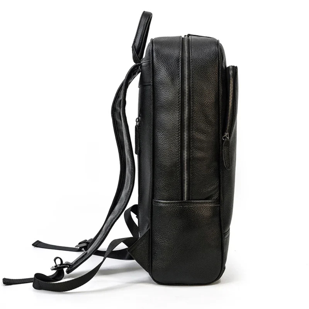 Mochila de Couro Legitimo para Notebook 15.6 Vinci 3