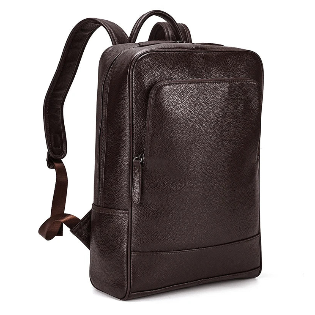 Mochila de Couro Legitimo para Notebook 15.6 Vinci 6
