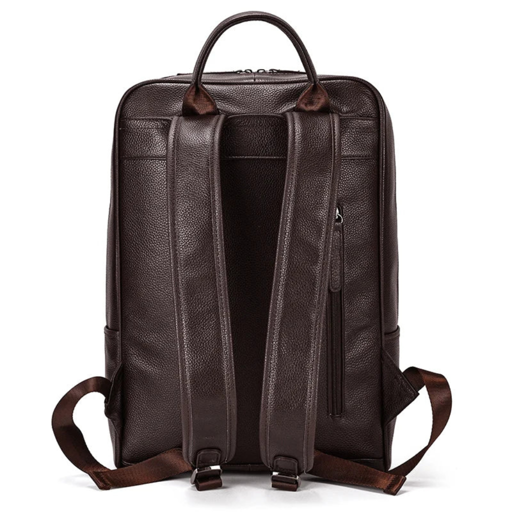 Mochila de Couro Legitimo para Notebook 15.6 Vinci 9