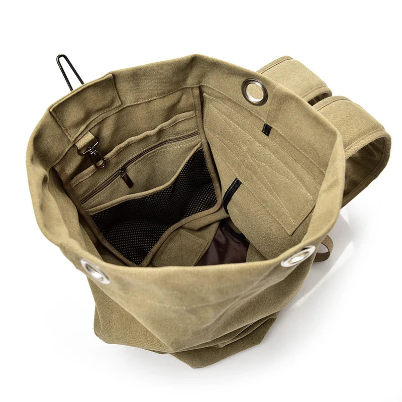 Mochila de Lona Reforçada Casualle Cargo 5