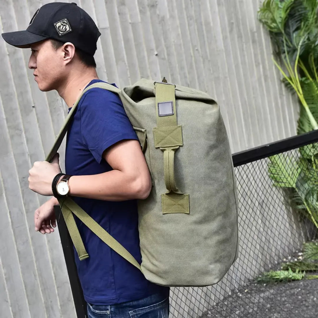 Mochila de Lona Reforçada Casualle Cargo 8