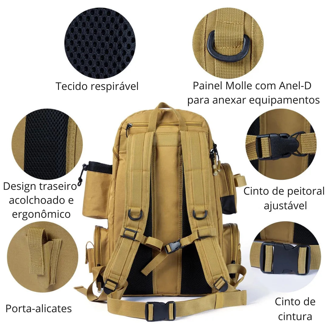 Mochila de Pesca Casualle Fishing Bag 3