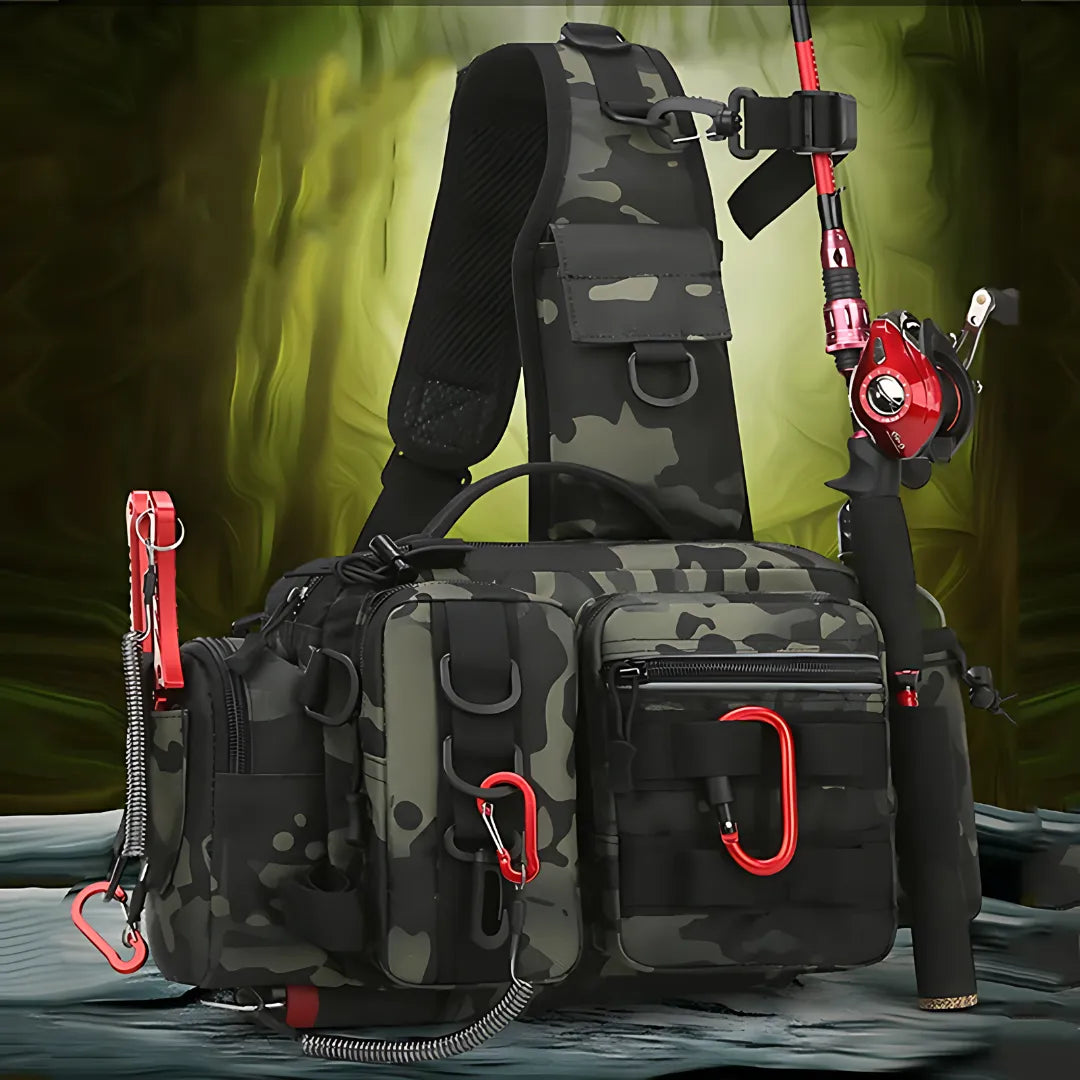 Mochila de Pesca Impermeável FishingPack 3