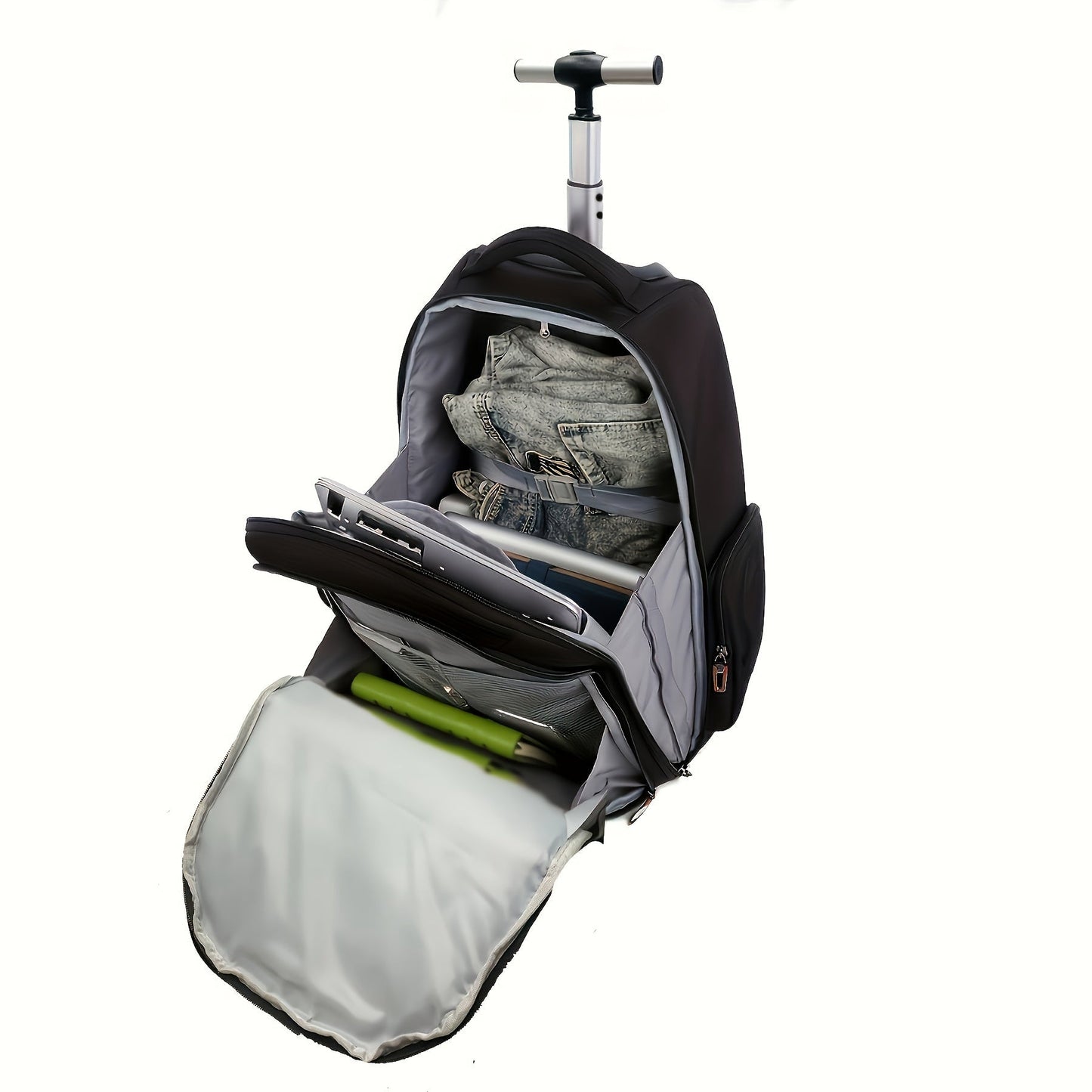 Mochila de Viagem Casual com Rodas Luxe 4