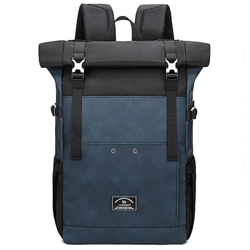Mochila de Viagem Masculina Impermeável Rolltop 6