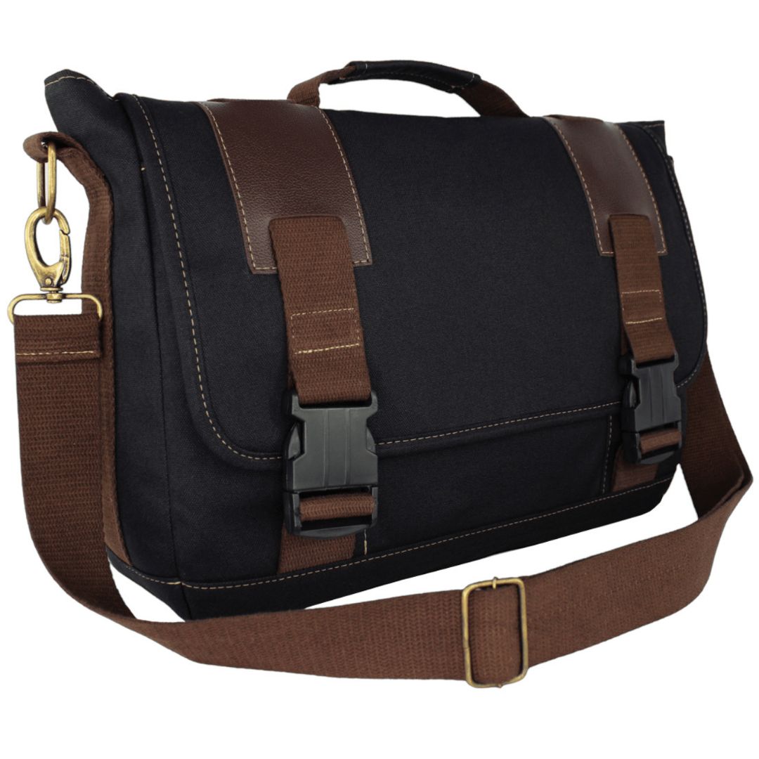 Pasta Bolsa Masculina de Lona para Notebook
