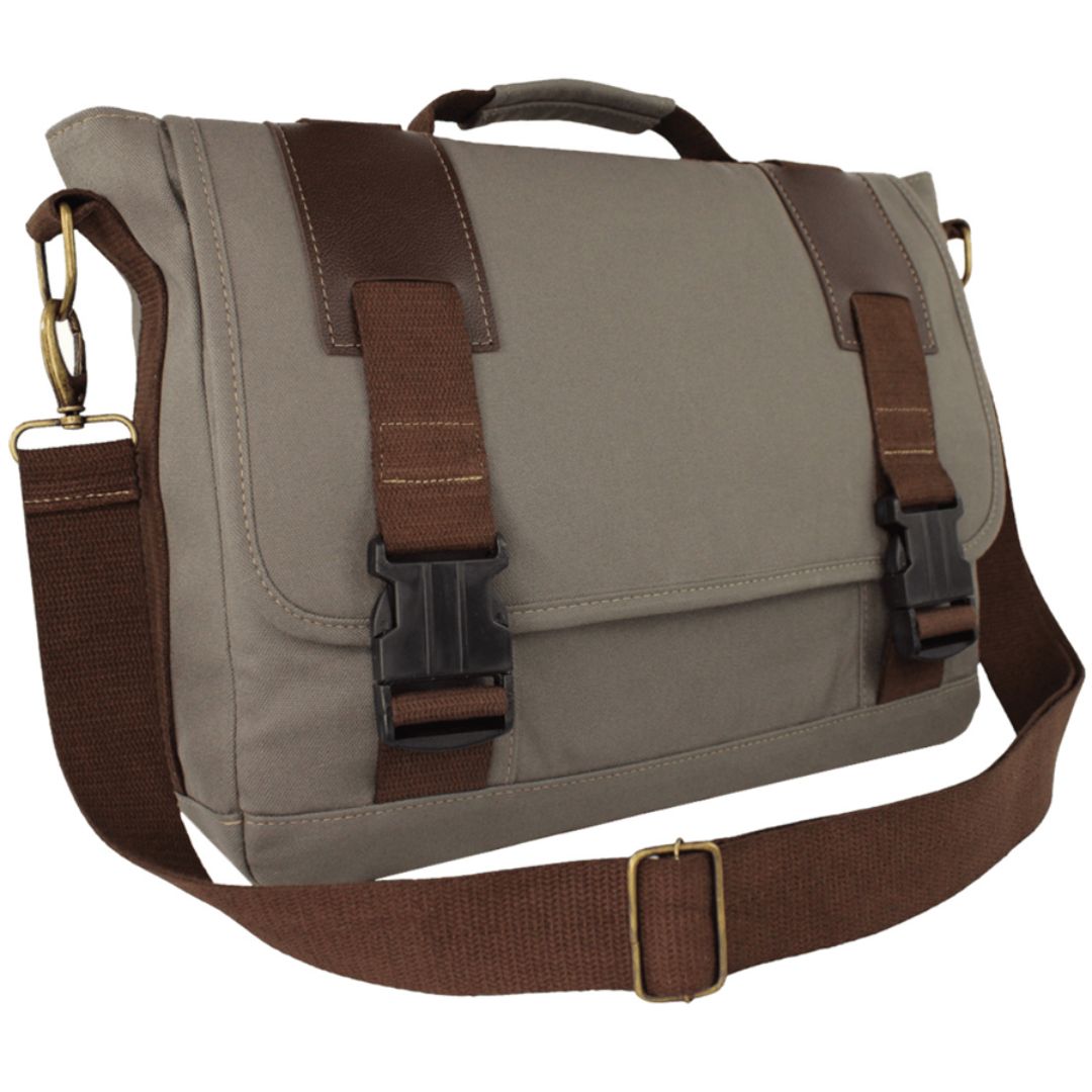 Pasta Bolsa Masculina de Lona para Notebook