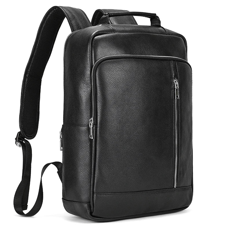 Mochila de Couro Legitimo Dallas Notebook 15.6