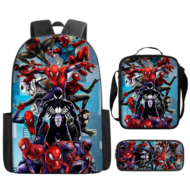 Mochila Escolar Unissex Homem Aranha