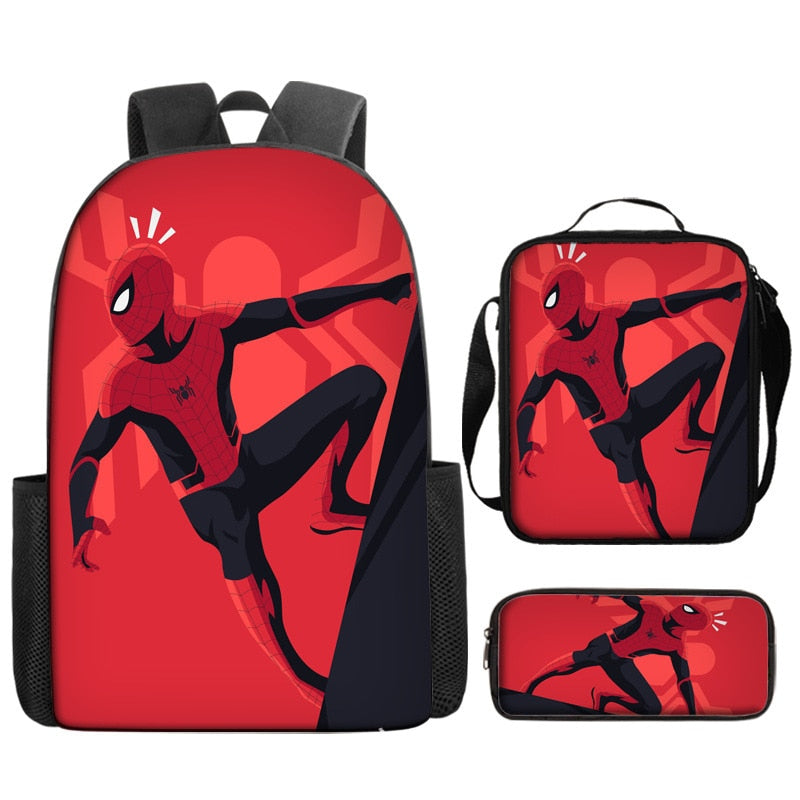 Mochila Escolar Unissex Homem Aranha