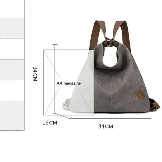 Mochila Feminina de Couro Luxo Grace