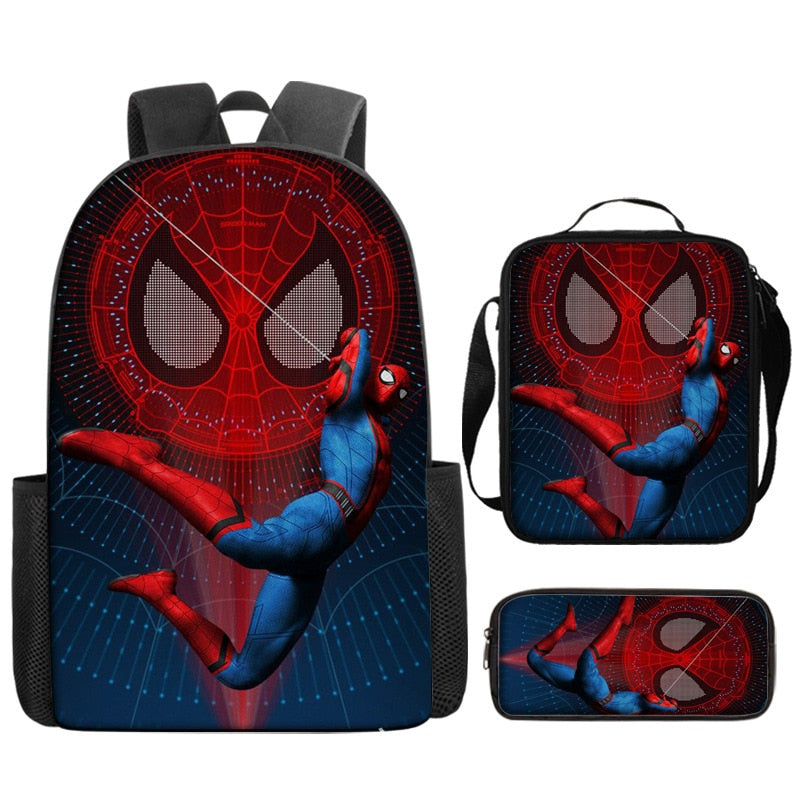 Mochila Escolar Unissex Homem Aranha