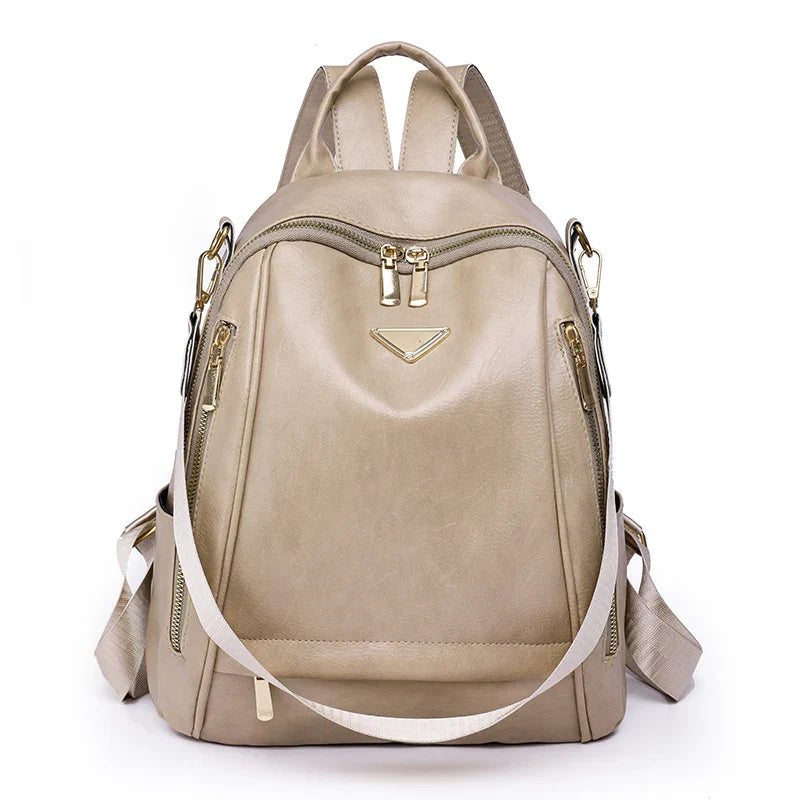 Mochila Feminina de Couro Legítimo Serenity
