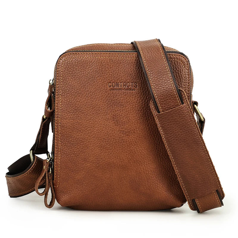 Mochila Masculina de Couro Striker