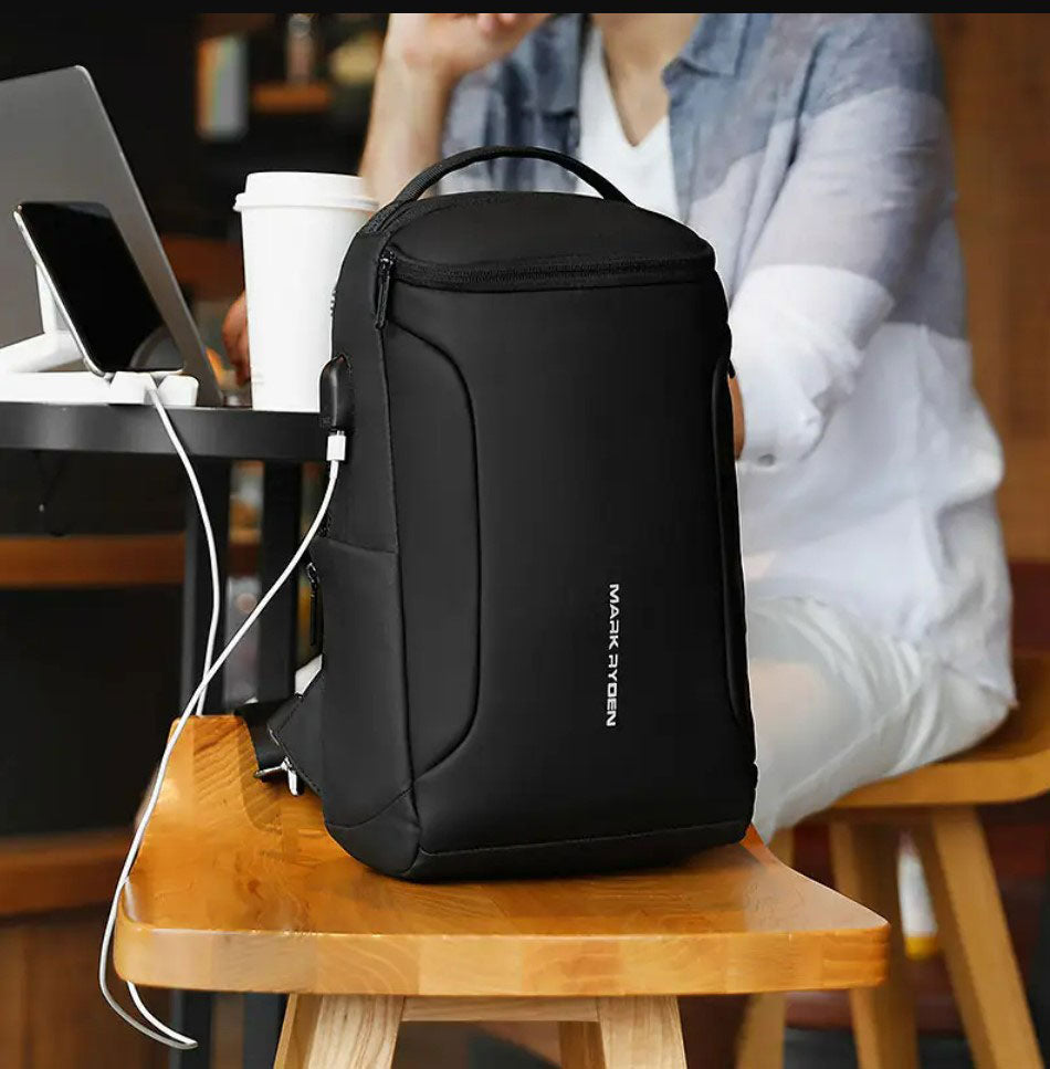 Shoulder Bag Leve com Porta USB Masculina 2