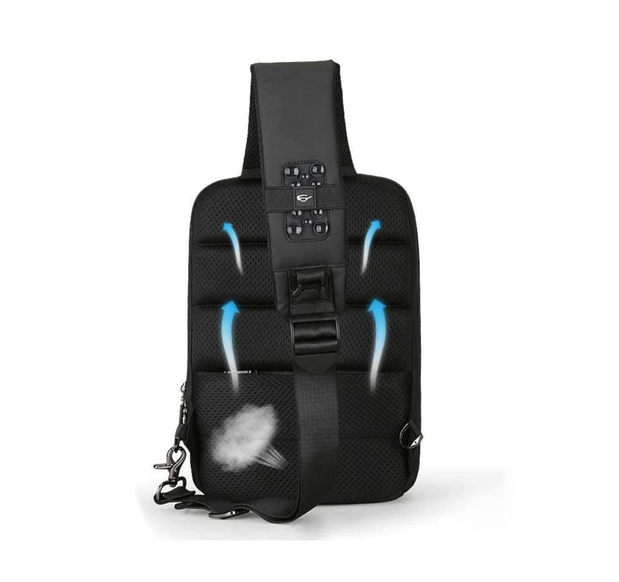 Shoulder Bag Masculina Antifurto Modelo Vector 4