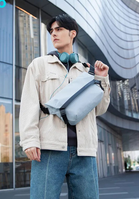 Shoulder Bag Masculina Antifurto Multicompartimentos 8